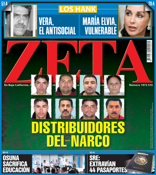 Zeta Magazine Coverage of Narco Trafficking